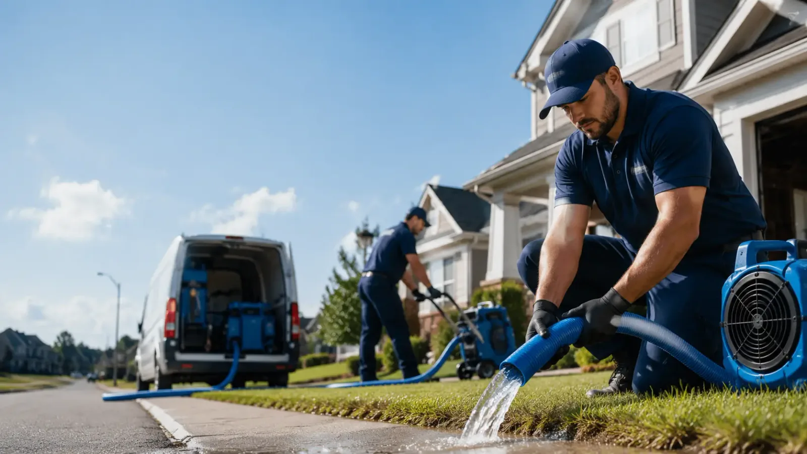Flood Damage Restoration in Laketon, IN